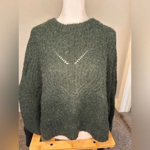 Madewell Thick Forrest Green Sweater